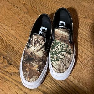 Converse one star camouflage slip on